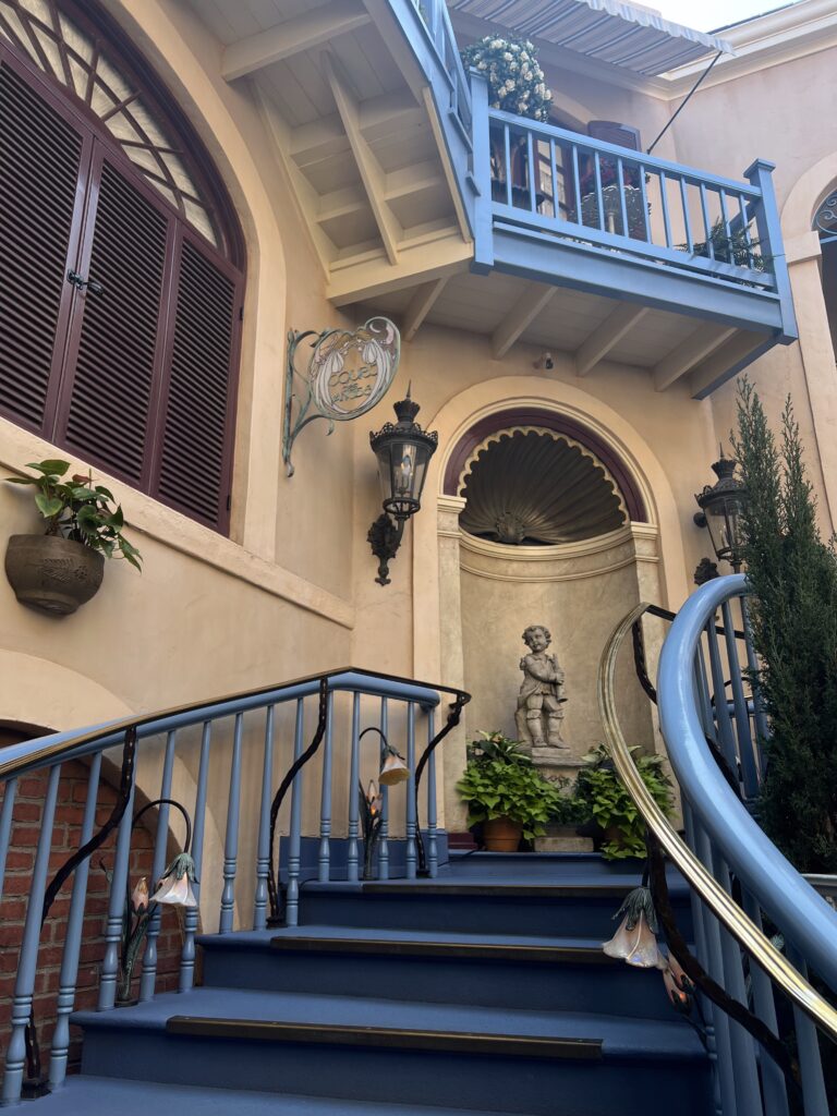 Stairs up to Club 33