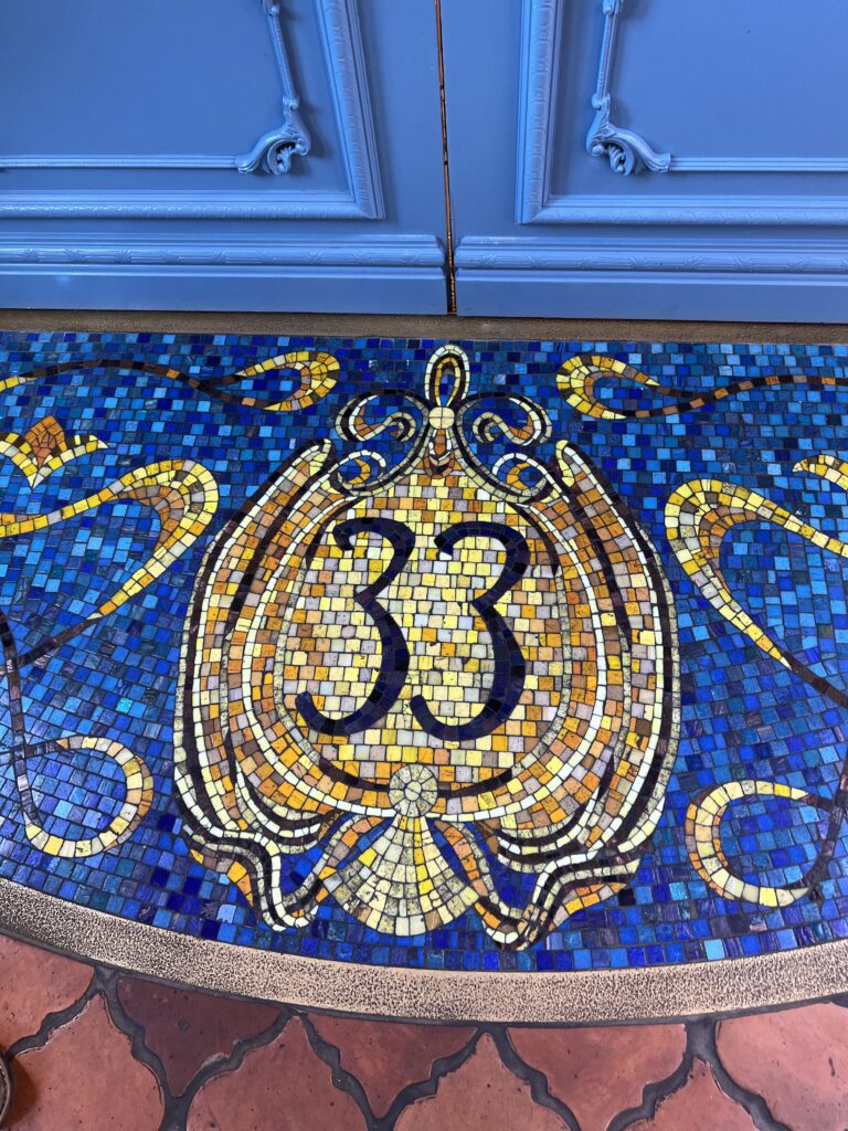 Club 33 entrance