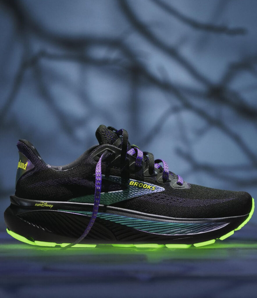 RunDisney Halloween Half Marathon Brooks shoe black